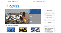 Desktop Screenshot of harsco-m.com